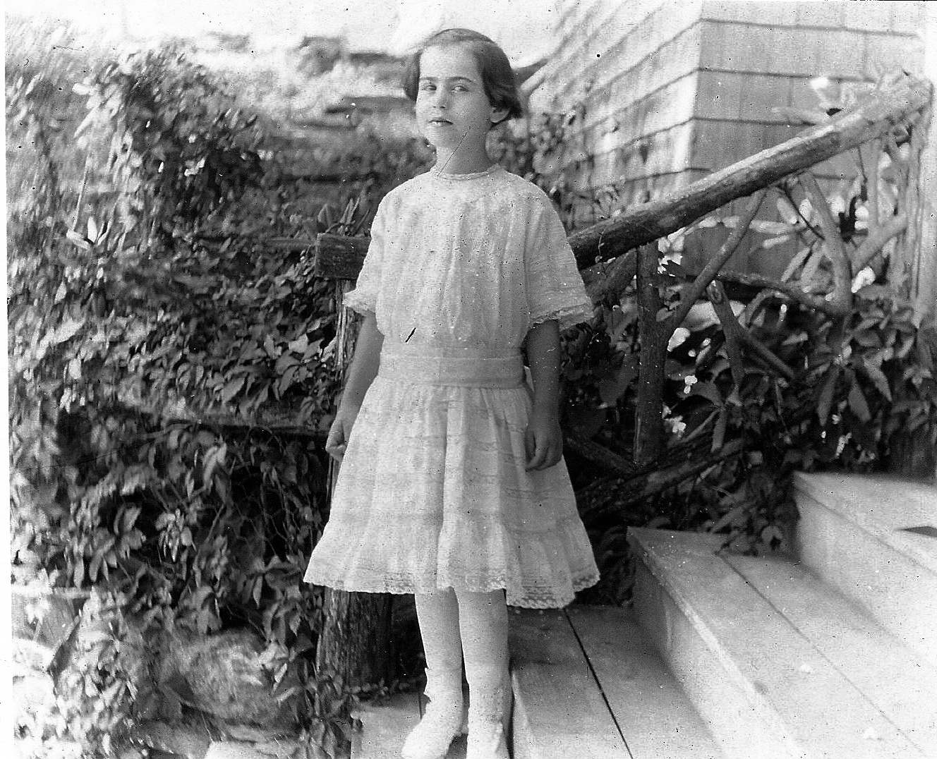 Geraldine Serby, about 6 or 7 years old