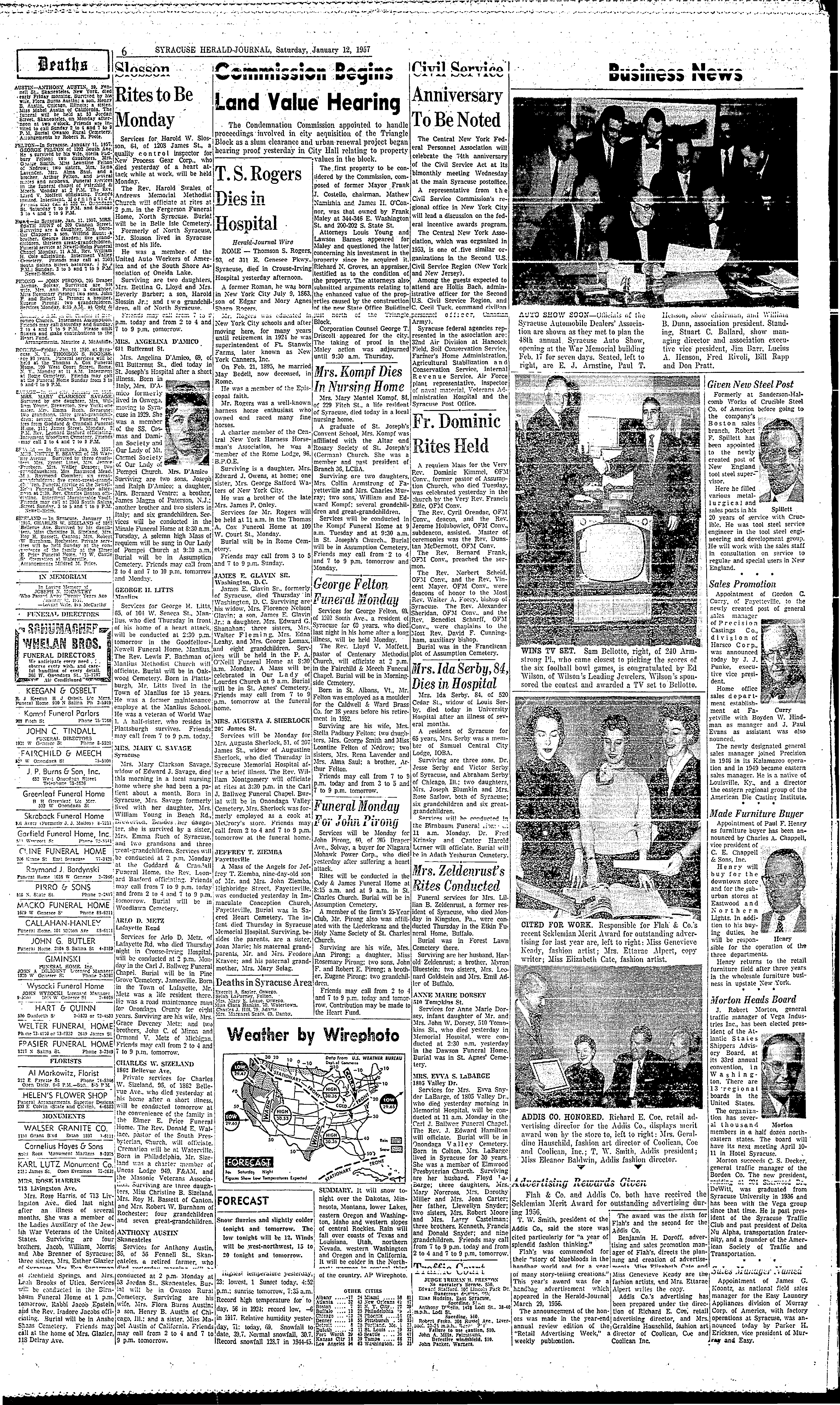 Syracuse Herald-Journal, 5 January 1957, p. 6