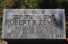 Robert R Zemon headstone