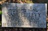 Samuel Levy headstone