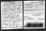 Sidney Young, World War I draft registration card