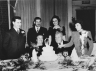 Abraham and Geraldine Serby, Louis and Ida Serby, at the wedding of Robert Levee and Matilda Sobey, about December 1940