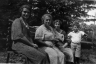 probably Tillie Jacobson Levy, 3rd from left, next to Richard Zemon, August 1934