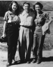 Marjorie, Abraham, Geraldine Serby 1949